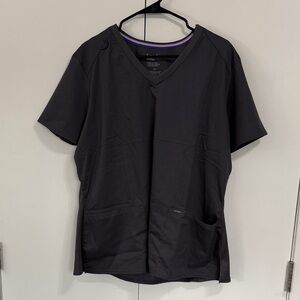 Landau Proflex Graphite Scrub Top Size XL